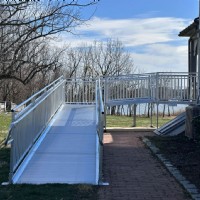 commercial wheelchair ramp in Sparrows Point MD by Lifeway Mobility