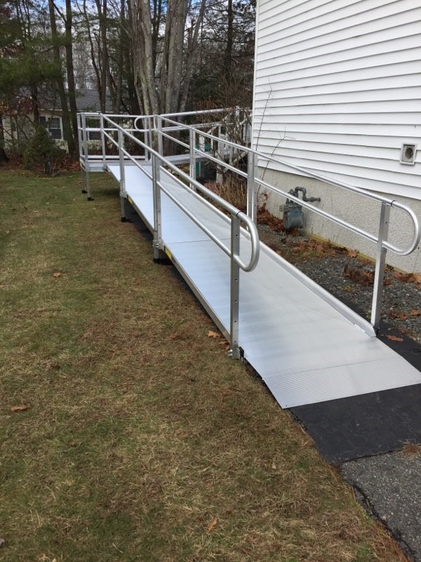 modular-aluminum-ramp-from-side-to-back-of-home-for-backyard-patio-access-in-Mass-home.jpg